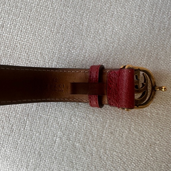 Red Gucci cuff bracelet - Picture 2 of 4